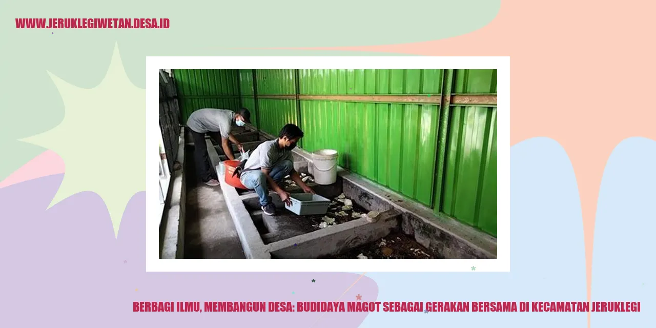 Berbagi Ilmu, Membangun Desa: Budidaya Magot sebagai Gerakan Bersama di Kecamatan Jeruklegi