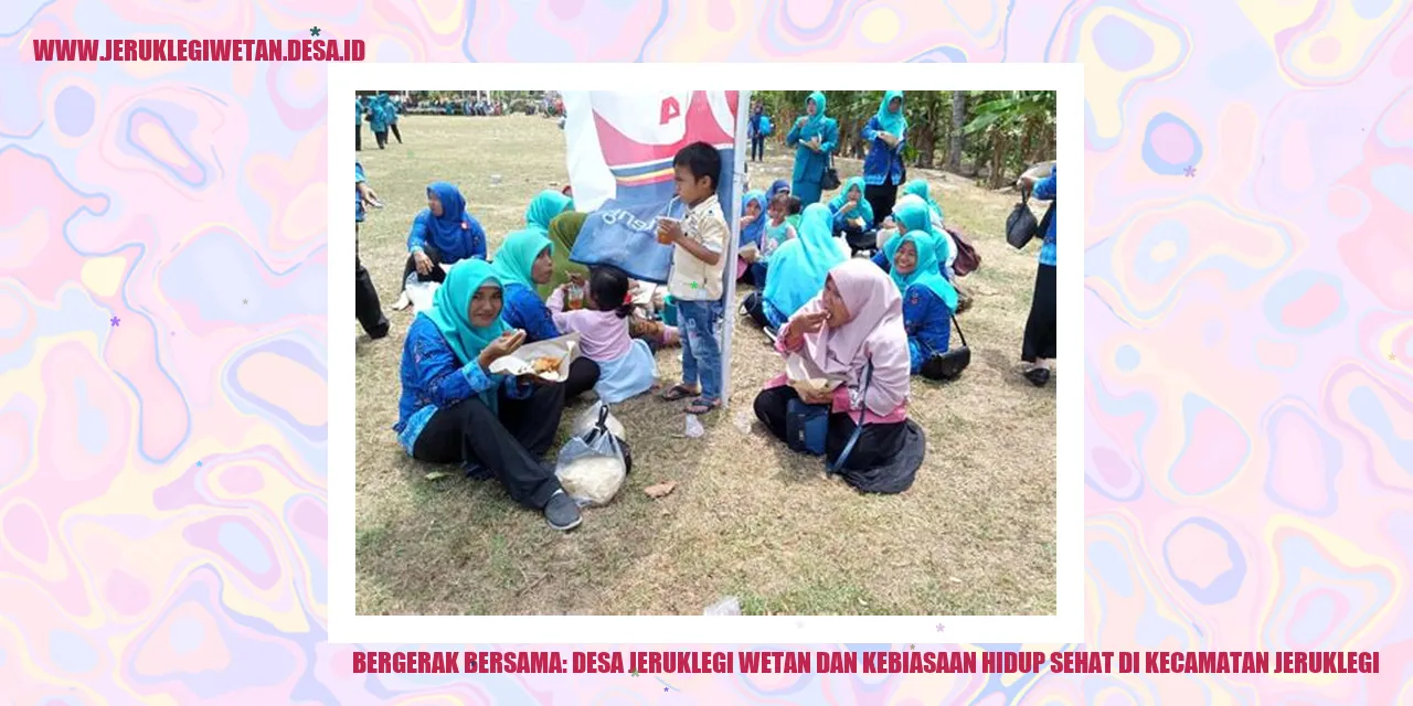 Bergerak Bersama: Desa Jeruklegi Wetan dan Kebiasaan Hidup Sehat di Kecamatan Jeruklegi