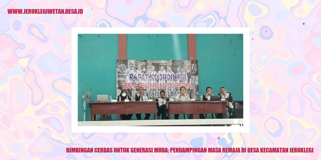 Bimbingan Cerdas untuk Generasi Muda: Pendampingan Masa Remaja di Desa Kecamatan Jeruklegi