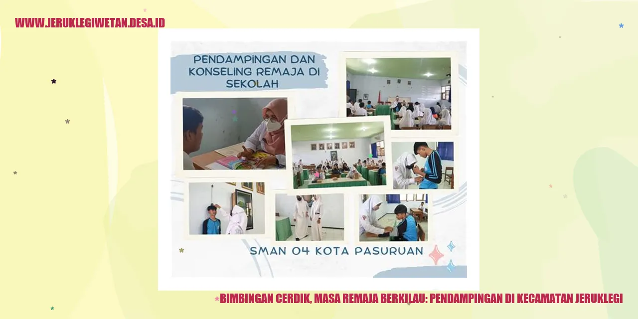 Bimbingan Cerdik, Masa Remaja Berkilau: Pendampingan di Kecamatan Jeruklegi