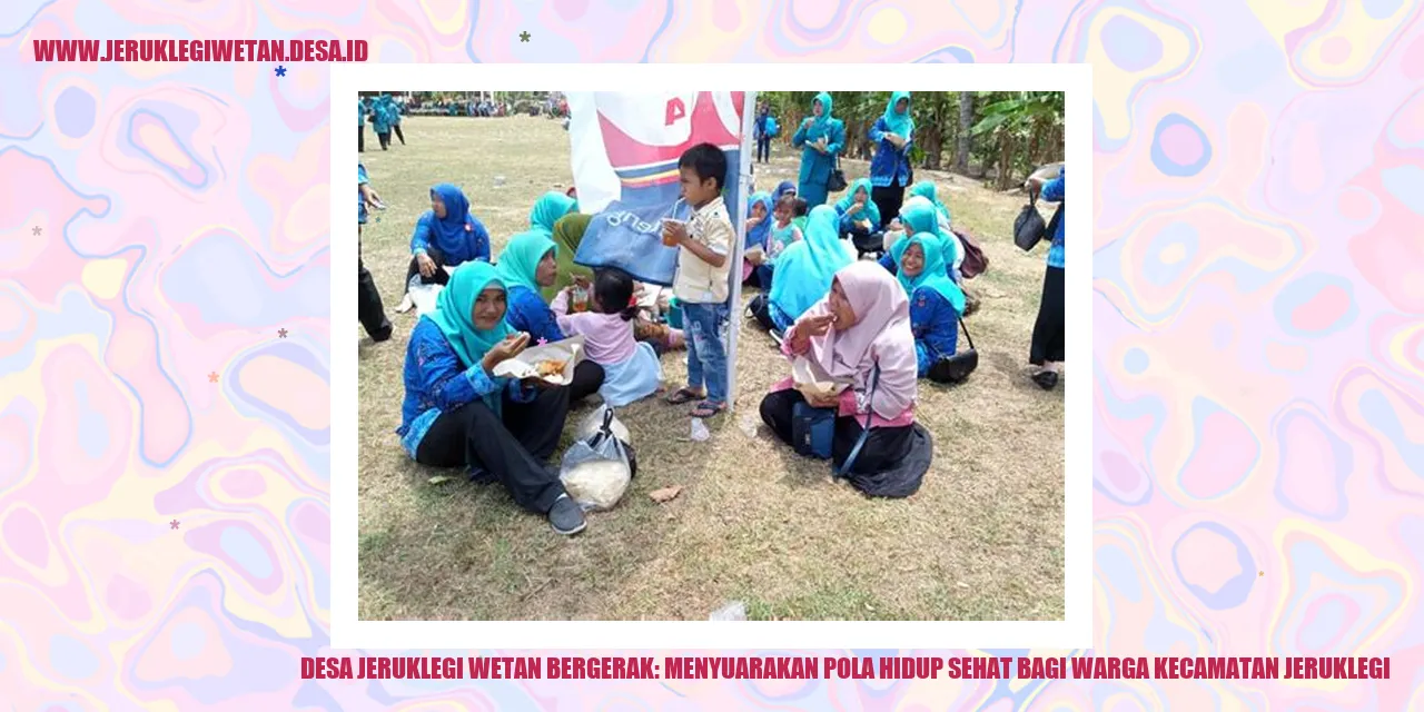 Desa Jeruklegi Wetan Bergerak: Menyuarakan Pola Hidup Sehat bagi Warga Kecamatan Jeruklegi