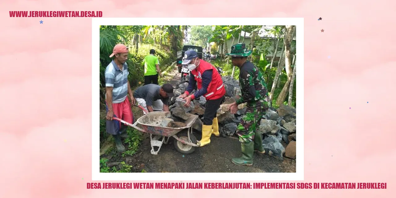 Desa Jeruklegi Wetan Menapaki Jalan Keberlanjutan: Implementasi SDGs di Kecamatan Jeruklegi