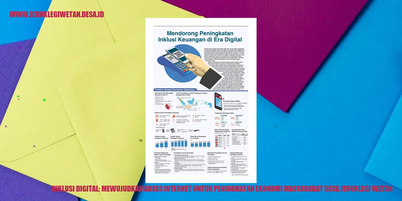 Inklusi Digital: Mewujudkan Akses Internet untuk Peningkatan Ekonomi Masyarakat Desa Jeruklegi Wetan