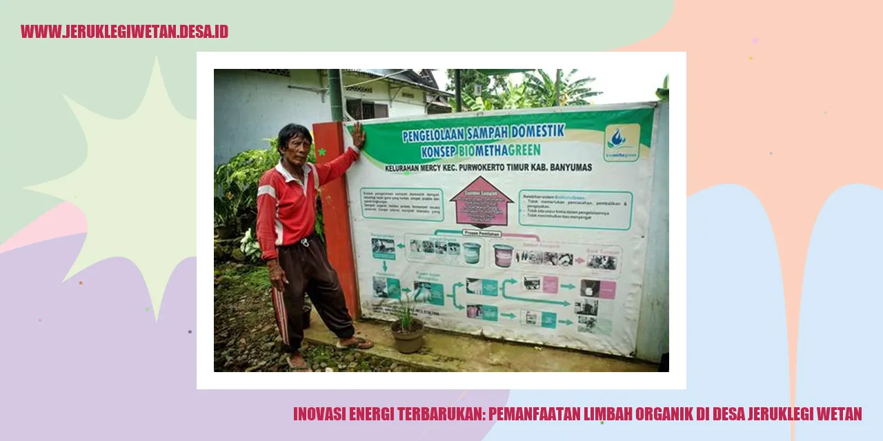 Inovasi Energi Terbarukan: Pemanfaatan Limbah Organik di Desa Jeruklegi Wetan