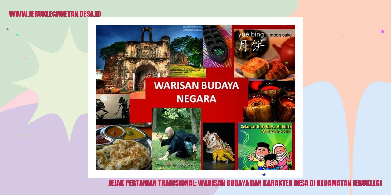 Jejak Pertanian Tradisional: Warisan Budaya dan Karakter Desa di Kecamatan Jeruklegi