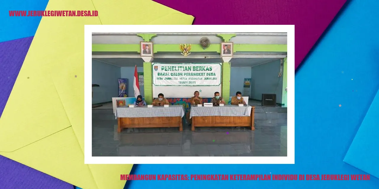 Dampak Positif Peningkatan Keterampilan Individu