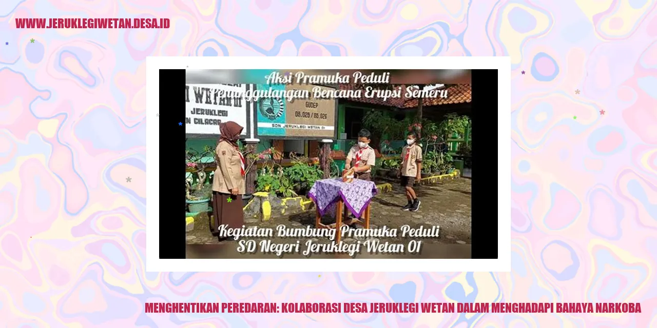 Menghentikan Peredaran: Kolaborasi Desa Jeruklegi Wetan dalam Menghadapi Bahaya Narkoba