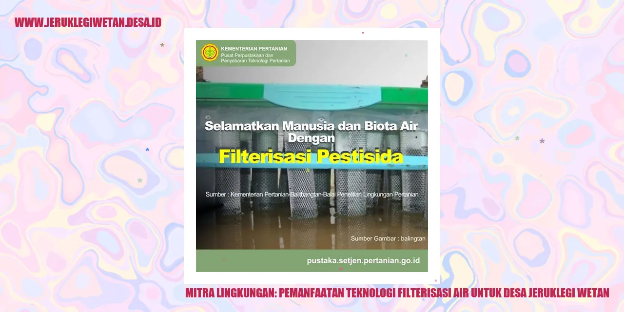 Mitra Lingkungan: Pemanfaatan Teknologi Filterisasi Air untuk Desa Jeruklegi Wetan