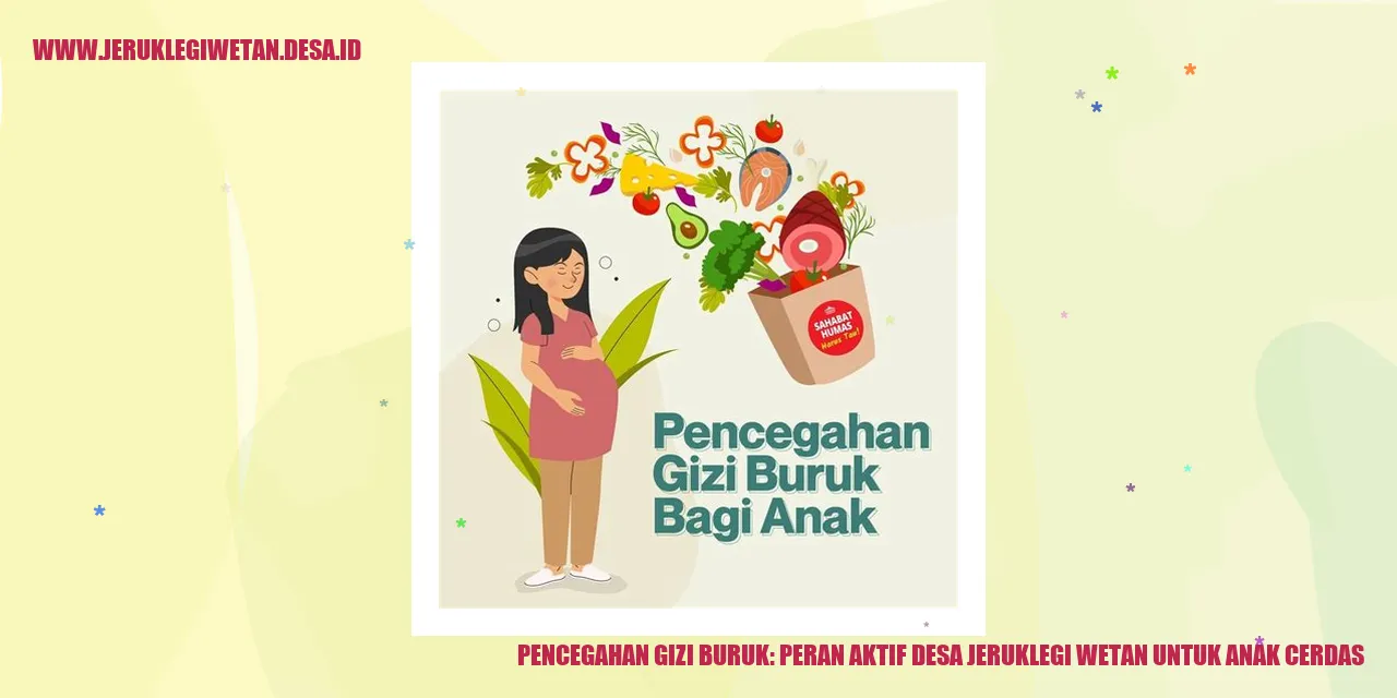 Pencegahan Gizi Buruk: Peran Aktif Desa Jeruklegi Wetan untuk Anak Cerdas