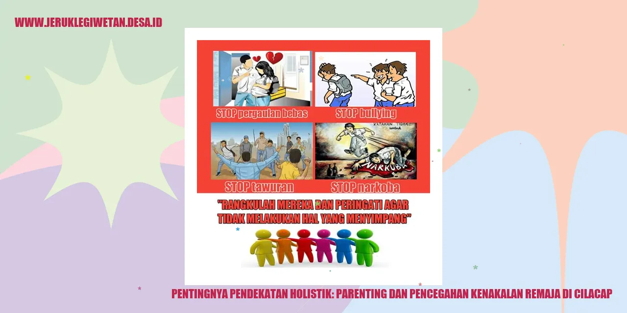 Pentingnya Pendekatan Holistik: Parenting dan Pencegahan Kenakalan Remaja di Cilacap
