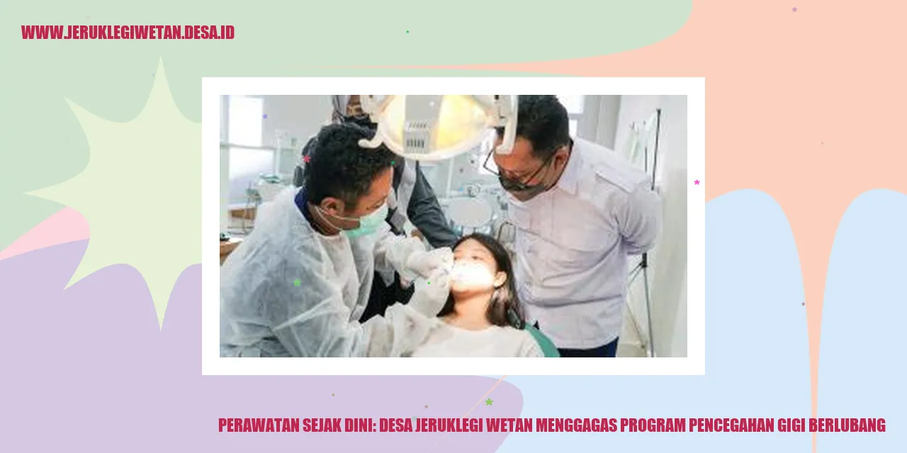Desa Jeruklegi Wetan Mengambil Langkah Proaktif dalam Pencegahan Gigi Berlubang