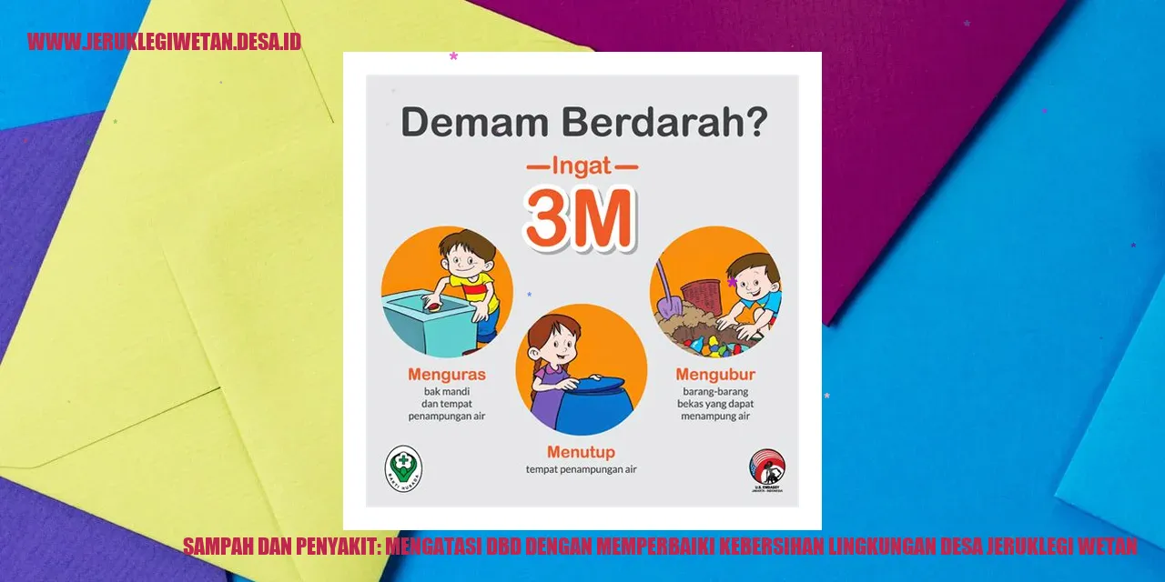 Sampah dan Penyakit: Mengatasi DBD dengan Memperbaiki Kebersihan Lingkungan Desa Jeruklegi Wetan