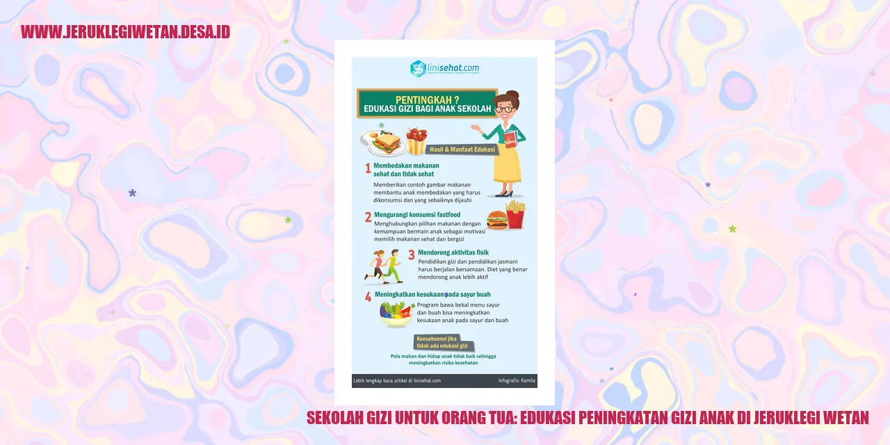 Sekolah Gizi untuk Orang Tua: Edukasi Peningkatan Gizi Anak di Jeruklegi Wetan