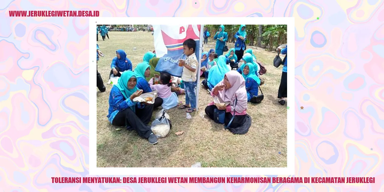 Toleransi Menyatukan: Desa Jeruklegi Wetan Membangun Keharmonisan Beragama di Kecamatan Jeruklegi