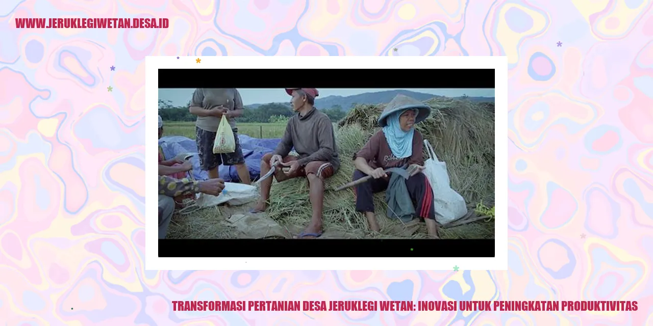 Inovasi Pertanian Desa Jeruklegi Wetan
