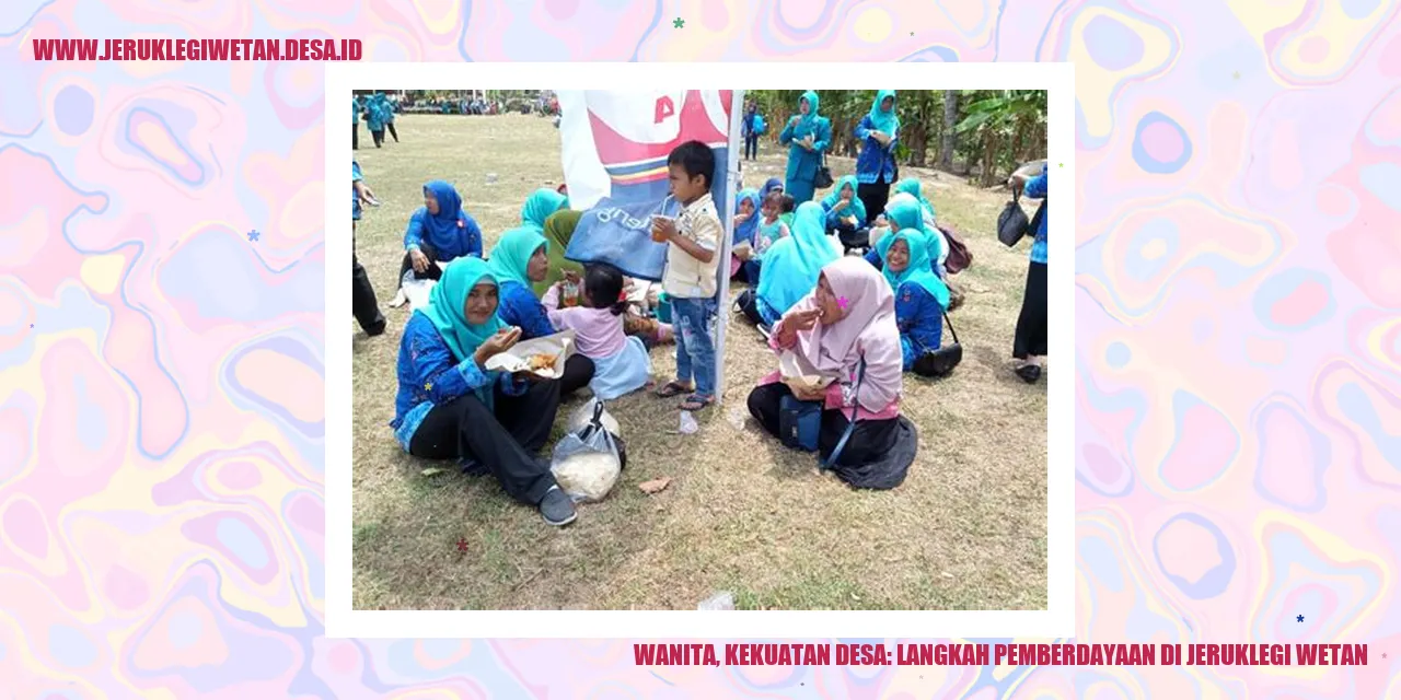 Wanita, Kekuatan Desa: Langkah Pemberdayaan di Jeruklegi Wetan