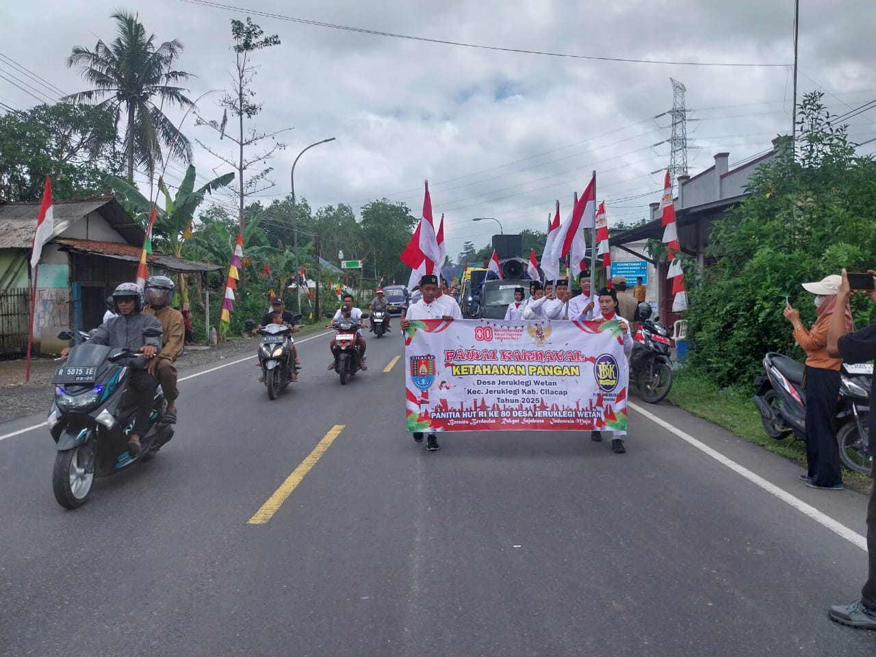Semarak Karnaval Kemerdekaan Desa Jeruklegi Wetan Tahun 2025